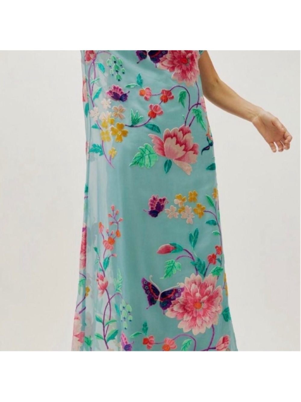 Free People BNWT size S Secret Garden Maxi comes with matching slip
#freepeople